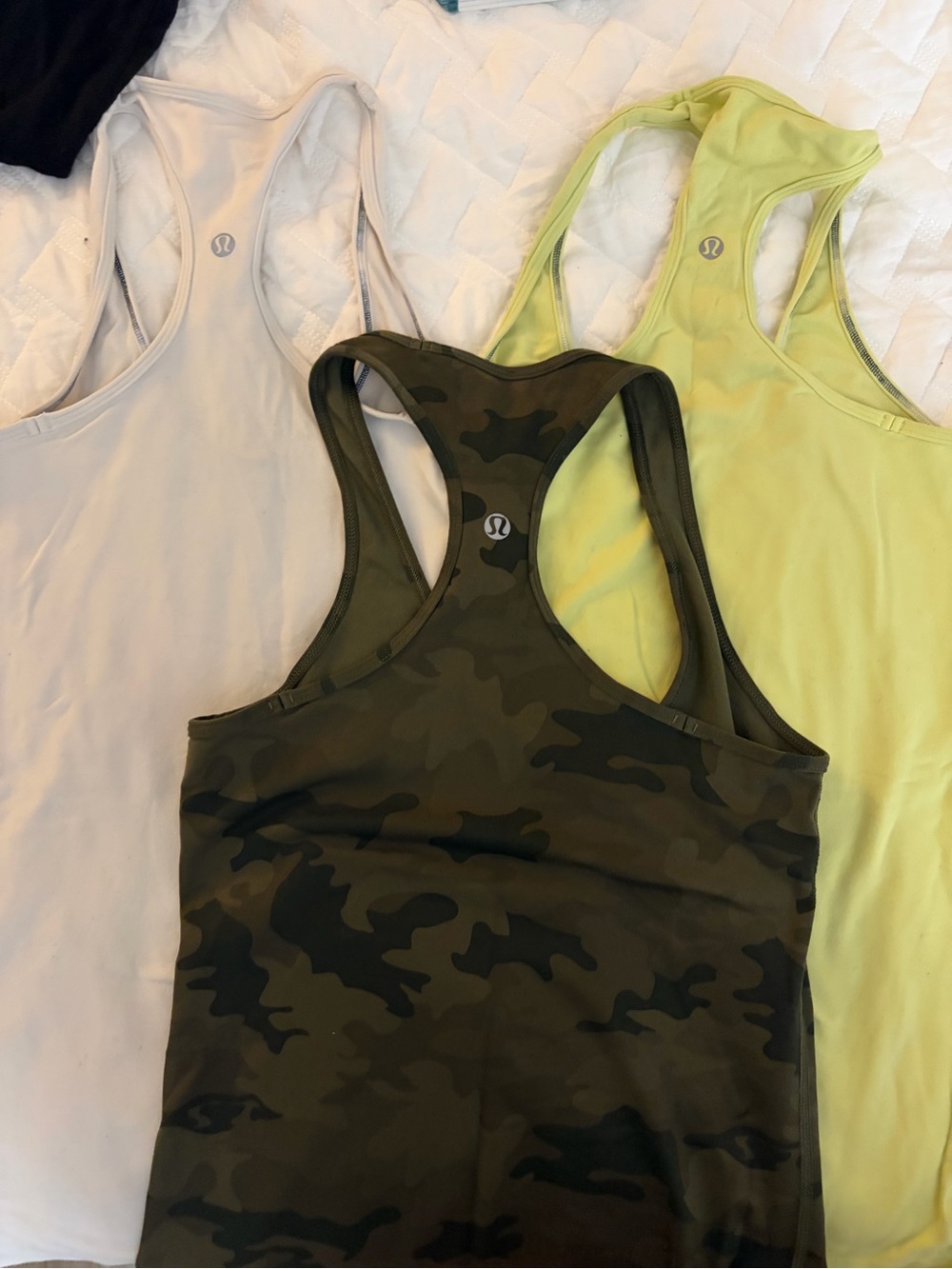 Lululemon Women’s Racerback Tank Top - Olive Camo